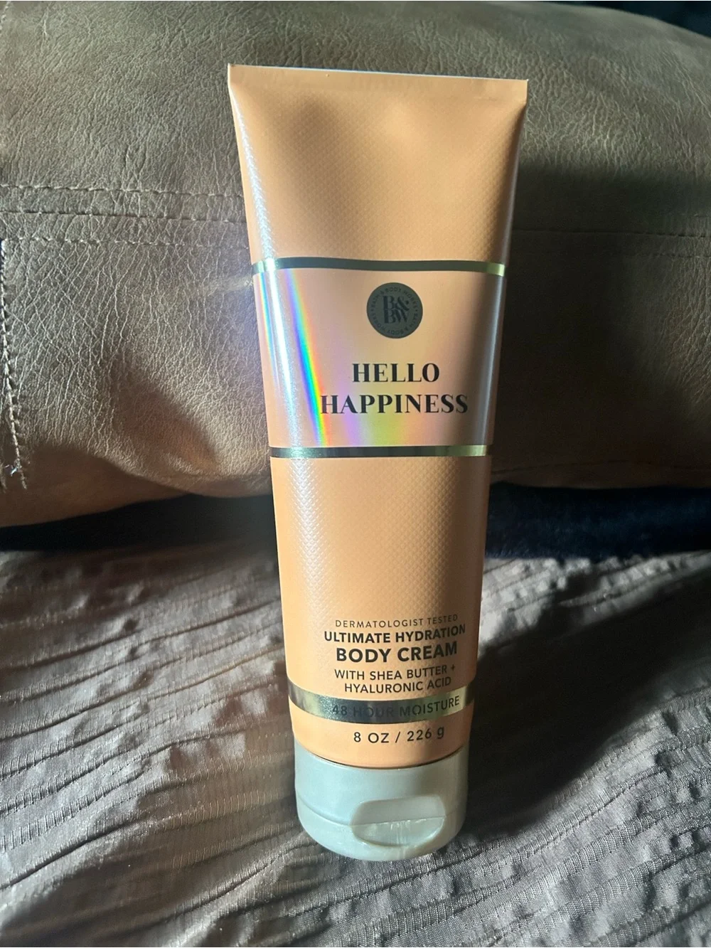 Bath & Body Works Dahlia Hydrating Body Cream - Beige Gold Tube